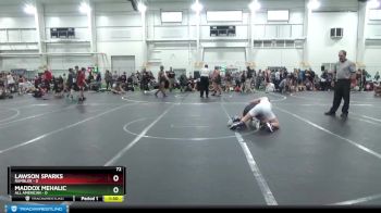 130 lbs Round 3 (8 Team) - Sam Harrington, Rambler vs Jonah Jenkins, Bandits