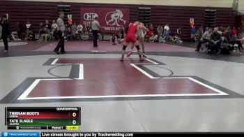 138 lbs Quarterfinal - Tate Slagle, Algona vs Tiernan Boots, Lisbon