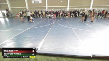 120 lbs Quarterfinal - Makynlee Watkins, Juab vs Keva Kobeyashi, Mountain Crest
