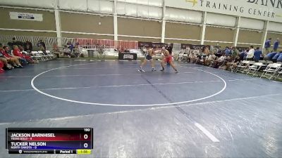 190 lbs Placement Matches (8 Team) - Jackson Barnhisel, Texas Gold vs Tucker Nelson, North Dakota