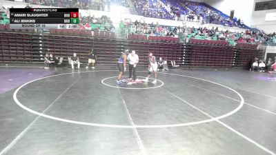 175 lbs Round Of 16 - Amari Slaughter, High Point Academy vs Ali Jenkins, Bridges Prep