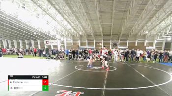 105 lbs Quarterfinal - Emily Ball, Syracuse vs Aliyah Zedicher, Manti