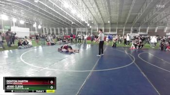 126 lbs Cons. Round 3 - Jesse Clegg, Wasatch Wrestling Club vs Denton Martin, Uintah Wrestling