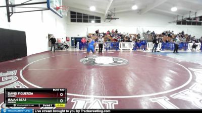 220 lbs Cons. Round 3 - Isaiah Beas, Madera vs David Figueroa, Sanger