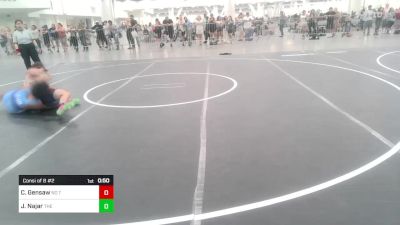 156 lbs Consi Of 8 #2 - Cheygo'onep Gensaw, No Team vs Joe Najar, The Snake Pit