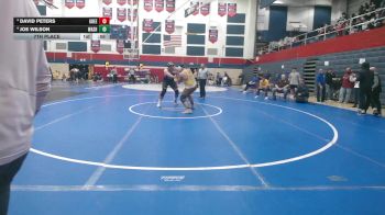 285 lbs 3rd Place - David Peters, Greensburg Salem vs Joe Wilson, Washington