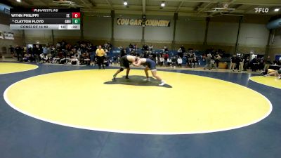 288 lbs Consi Of 16 #2 - Wynn Philippi, St. Viator (IL) vs Clayton Floyd, Green Valley (NV)