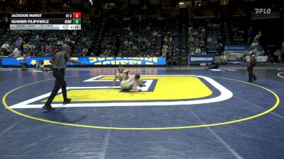 165 lbs Semifinal - Jackson Hurst, Chattanooga vs Gunner Filipowicz, Army