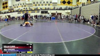 106 lbs Champ. Round 1 - Kellan Zuber, Greenfield Wrestling Club vs Ben Gardner, Carmel USA Wrestling Club