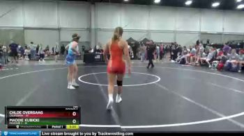 144 lbs Round 1 (8 Team) - Chloe Overgaag, California vs Maddie Kubicki, Missouri 1