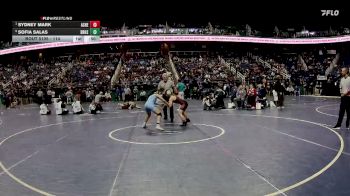 114 lbs Cons. Round 1 - Sydney Mark, Asheville vs Sofia Salas, Ballantyne Ridge High School