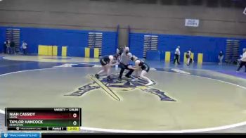 125 lbs Champ. Round 1 - Taylor Hancock, Hermiston vs Niah Cassidy, Union