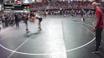 150 lbs Round 1 - Charla Pick, League Of Heroes vs Lily Way, Chase County Wrestling Club