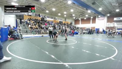 150 lbs Champ. Round 2 - Antonio Benitez, Eisenhower vs Adam Salas, Los Alamitos