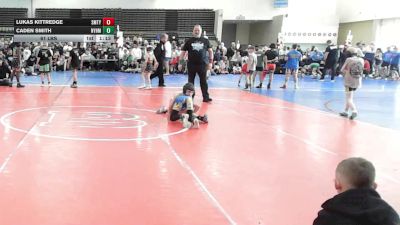 61 lbs Rr Rnd 5 - Lukas Kittredge, Smitty's Barn Black - ESC vs Caden Smith, Hammers- ESC