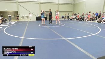 190 lbs Quarters & 1st Wb (16 Team) - Isabella Renfro, Missouri Blue vs Amie Hartman, Idaho