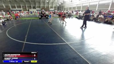 144 lbs Semis & 1st Wrestleback (8 Team) - Jacob Bannister, South Carolina vs Robert Morse, Louisiana