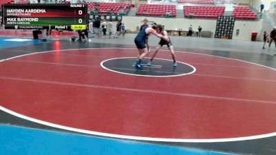 118-126 lbs Round 1 - Hayden Aardema, BaynardTrained vs Max Raymond, North Carolina