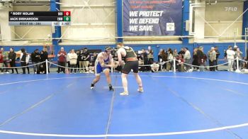 285 lbs Champ. Round 2 - Jack Disharoon, Emmanuel College vs Rory Nolan, Norwich