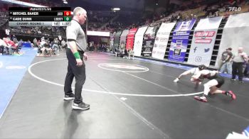 126 Class 4 lbs Champ. Round 1 - Mitchel Baker, Jackson vs Cade Dunn, Liberty