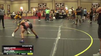 92 lbs Finals (8 Team) - Marco Lettini, Triumph WC vs Malec Ksebe, Armory Athletics Red