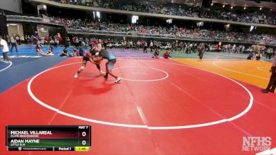 6A 215 lbs Champ. Round 1 - Aidan Mayne, Little Elm vs Michael Villareal, Clute Brazoswood