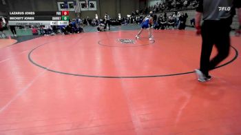 113 lbs Champ. Round 1 - Beckett Jones, Grain Valley vs Lazarus Jones, Piedmont