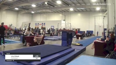 Lily Elliott - Vault, Crenshaws - 2021 Region 3 Women's Championships