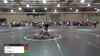 80 lbs Consolation - Ayden Collins, Verdigris WC vs Braydon Tougas, Michigan Revolution