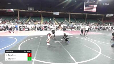 86 lbs Consi Of 4 - Noah Schall, NM Gold vs Lyle Blouin, Bayfield