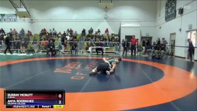 138 lbs 5th Place Match - Surray McNutt, Cuesta vs Anya Rodriguez, Palomar College