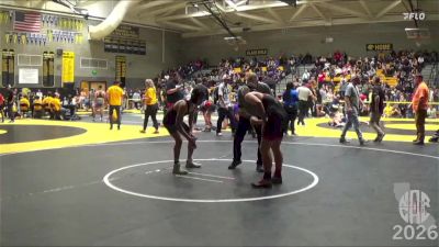 142 lbs Cons. Round 2 - Kaison Kiley, Sutter Middle School vs Hayden Foster, Yuba Sutter Combat