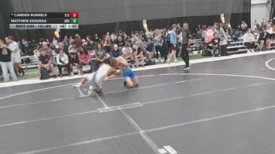 126 lbs Champ. Rd Of 64 - Camden Runnels, G1 Training Center vs Matthew Esqueda, Arete Wrestling Academy
