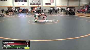 120 lbs Semifinal - Kaiden Rogers, Newton vs Matthew Tran, Iowa City, West