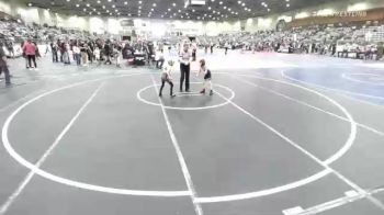 46 lbs Rr Rnd 3 - Jasynn Pritchett, Mid Valley Wolves Wr Ac vs Dominic Collins, Sanderson Wr Ac