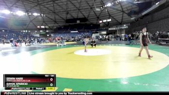 138 lbs 7th Place Match - Erwin Harr, Steelclaw Wrestling Club vs Eayon Aparicio, UP Outlaw WC