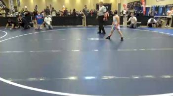 90 lbs Quarterfinal - Cruz Melvin, Beth Center vs Hayden Leet, Highlands