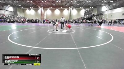 170B Quarterfinal - Gwen Vinson, Millard South vs Shelby Michel, Ozark