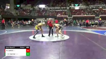 137 lbs Cons. Round 3 - Blake Hoerner, Ruis Wrestling Academy vs Maximus DeWitt, Montana Disciples