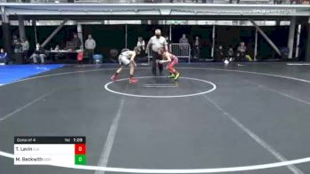 83 lbs Consolation - Tristan Levin, Cja Wrestling vs Maverick Beckwith, Gorilla Grapplers