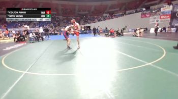 5A Boys 157 lbs Cons. Semi - Seth Wynn, Lebanon Boys vs Colton Annis, Thurston Boys