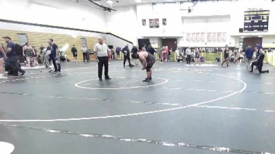 285 lbs Champ. Round 2 - Gabriel Carranza, Valley View vs Thomas Lund, Costa Mesa