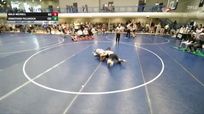 150 lbs Cons. Round 2 - Jonathan Fillwock, Champions Wrestling Club vs Milo McKell, Riverton High School