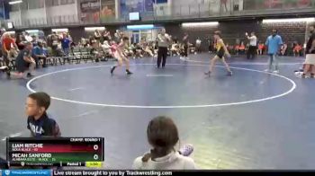 95 lbs Round 1 (16 Team) - Micah Sanford, Alabama Elite - Black&nbsp; vs Liam Ritchie, NOLA Black