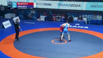 72 kg Final 3-5 - Hayk Melikyan, Armenia vs Ali Feizollah Arsalan, Serbia