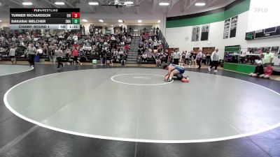 215 lbs Champ. Round 1 - Dakarai Melcher, SlyFox Wrestling Academy vs Turner Richardson, El Reno Indians