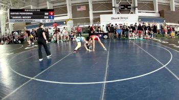 126 lbs Champ. Round 2 - Justus Peregrina, Idaho vs Samuel Moody, Utah