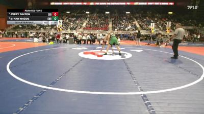 4A-165 lbs Quarterfinal - Avery Dalton, Central vs Ethan Hague, Kelly Walsh