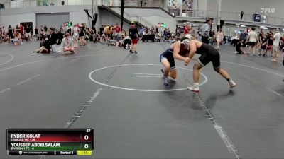 144 lbs Placement (4 Team) - Ryder Kolat, Cavalier WC vs Youssef Abdelsalam, Division-1 TC