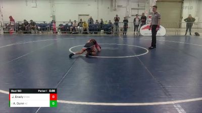 84-92 lbs Round 2 - Allen Dunn, North Carolina vs Josiah Grady, Believe To Achieve Wrestling Club